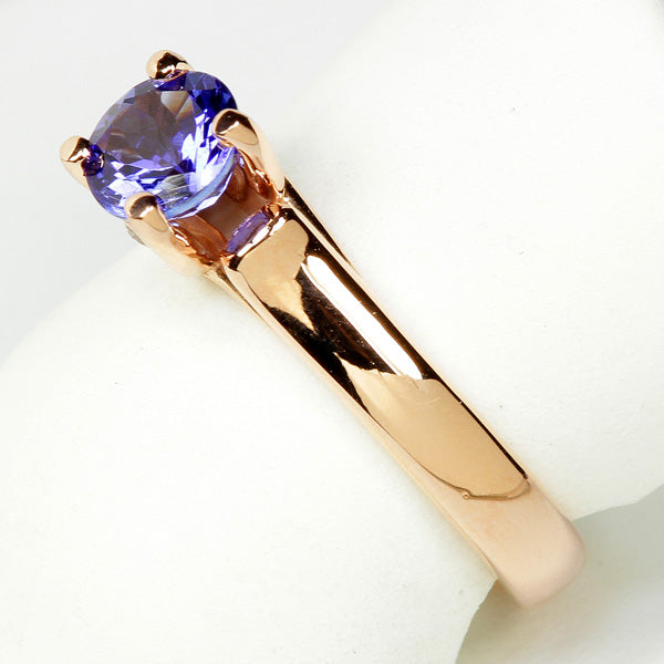Tanzanite Ring .89 Carat BVV Color