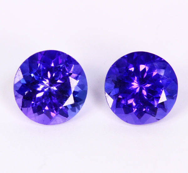 Tanzanite Pair 1.42 Carat VBE Color