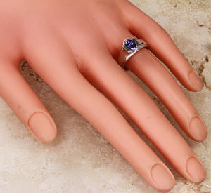 Tanzanite Ring .91 Carat Designed By Christopher Michael