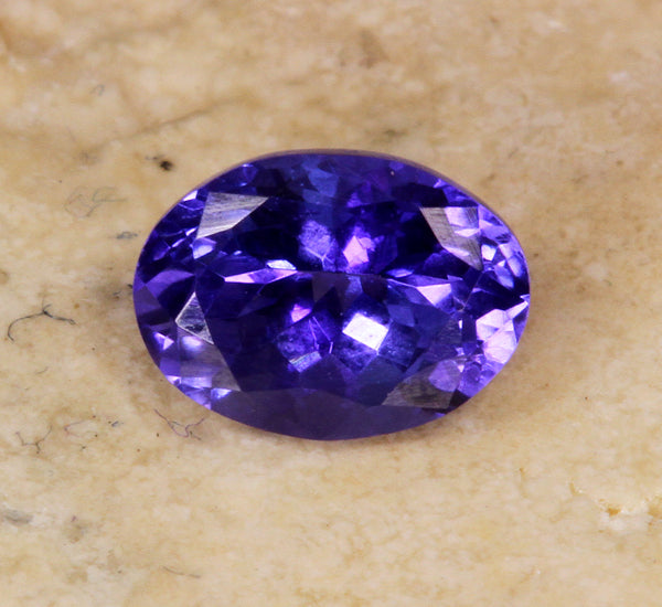 AAA Oval Tanzanite 1.06 Carat BVV Color