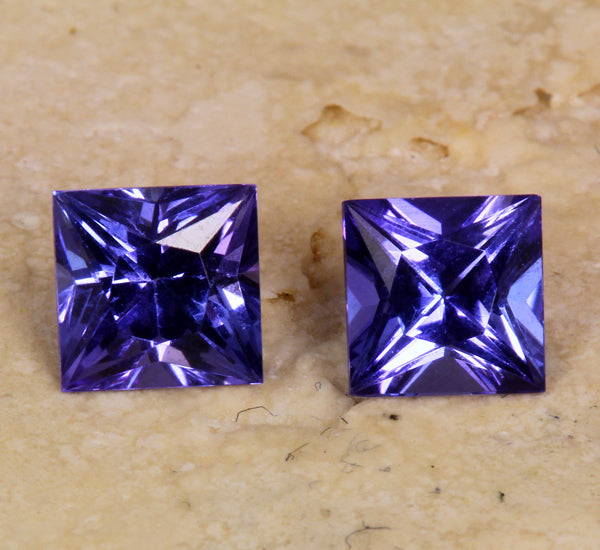 AAA Tanzanite Pair 1.61 Carat BVI Color