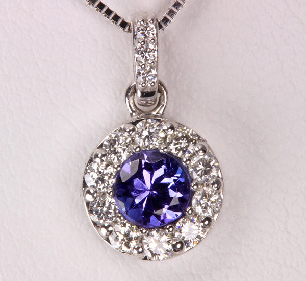 Tanzanite Pendant .30 Carat BVI Color