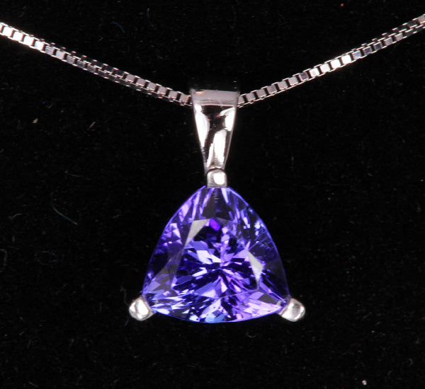 Tanzanite Pendant 1.42 Carat BVV Color