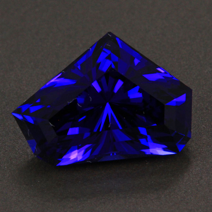 Blue Violet Pentagon Barion Tanzanite Gemstone 6.63 Carats