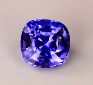AAA Tanzanite .88 Carat Blue Violet Intense Color