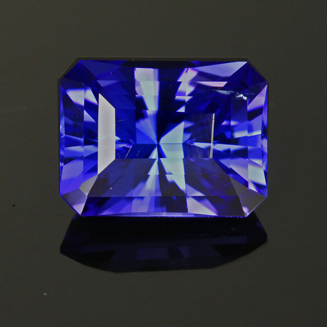 Tanzanite Brilliant Style Emerald Cut 4.16 Carats