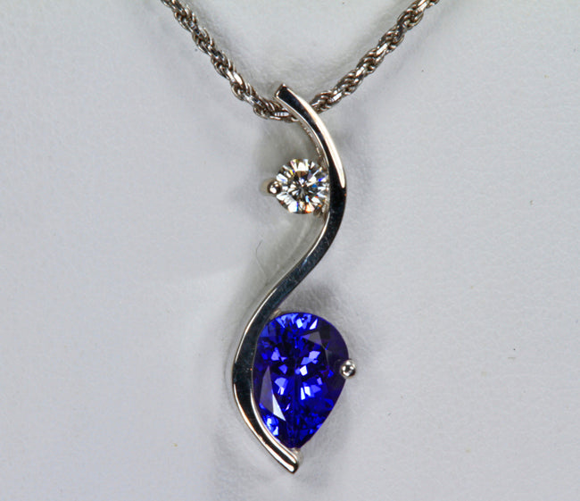 tanzanite pendant