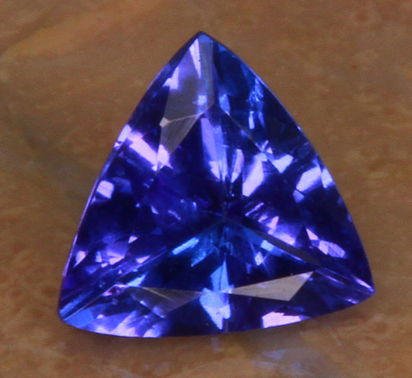 Tanzanite .90 Carat Blue Violet Intense