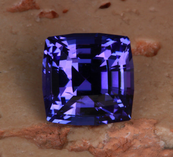 Precision U.S. Cutting 3.98 Carat Square Stepped Cushion