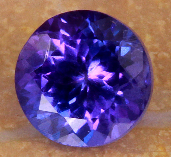 Tanzanite 1.47 Carat Blue Violet Vivid Color