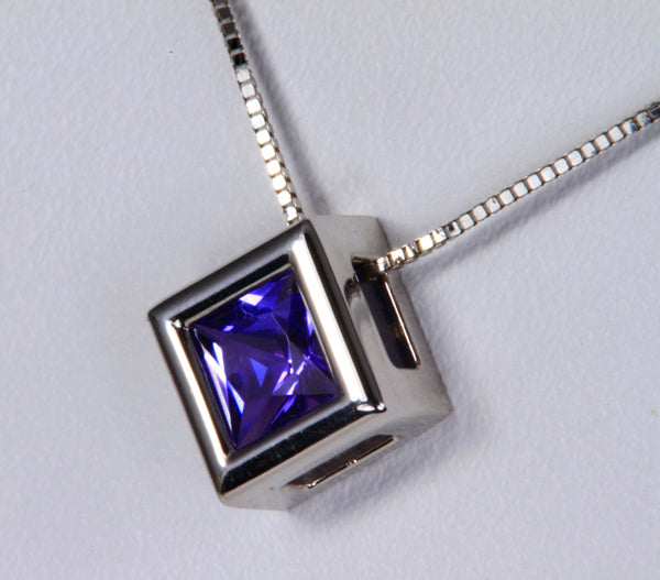 Tanzanite Pendant .65 Carat BVV Color