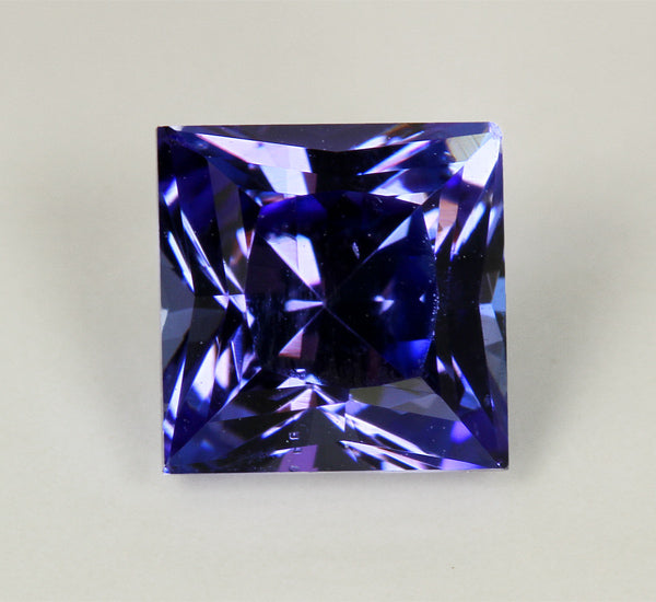 Tazanite Square Brilliant Cut 1.50 Carats