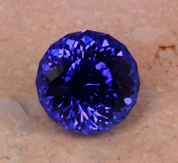 Tanzanite 4.67 Carat Blue Violet Exceptional Plus Color