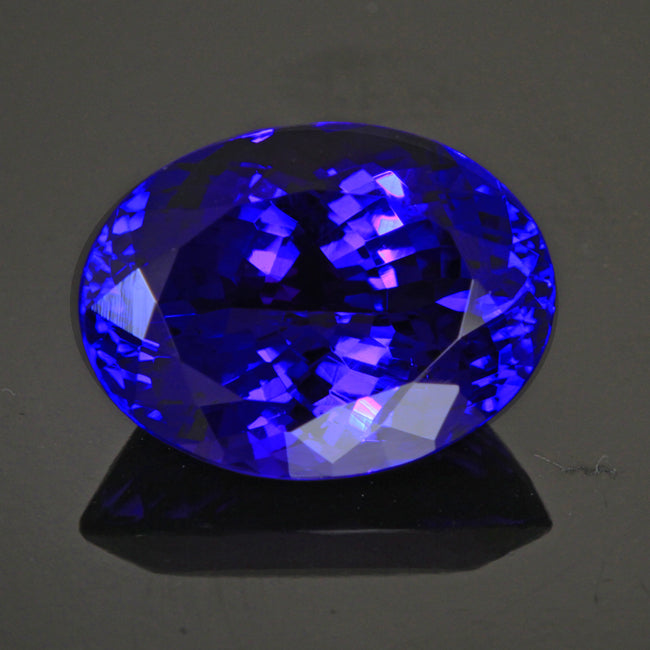 Exceptional Tanzanite Oval 7.47 Carats