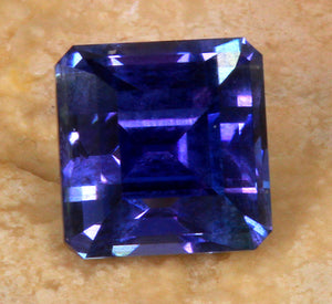 Tanzanite 1.60 Carat Violet Blue Intense Color