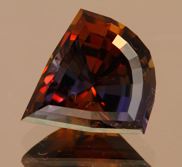 Natural Unheated Tanzanite in a Shield Cut