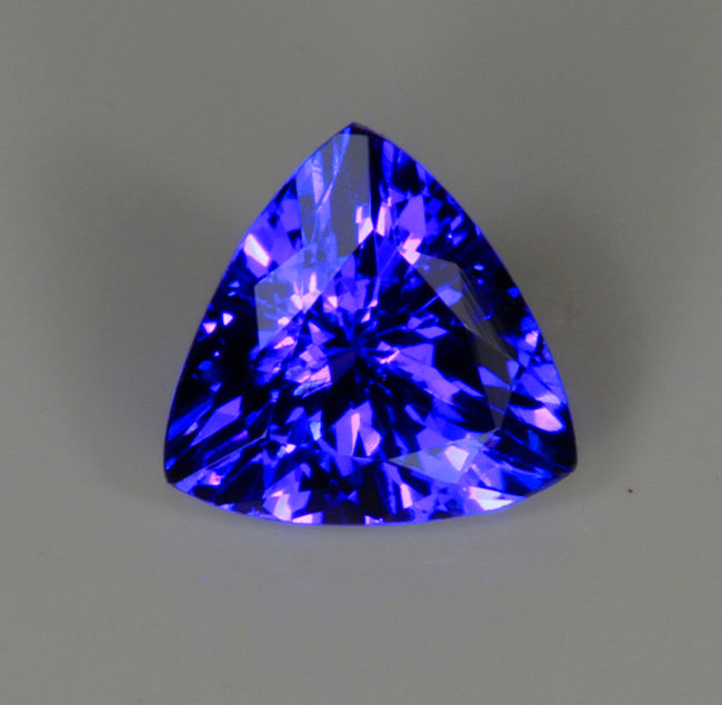 Trilliant Tanzanite With Strong Color Change 1.07 Carats
