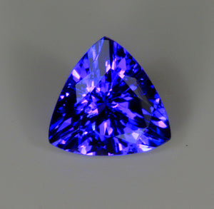 Trilliant Tanzanite With Strong Color Change 1.07 Carats