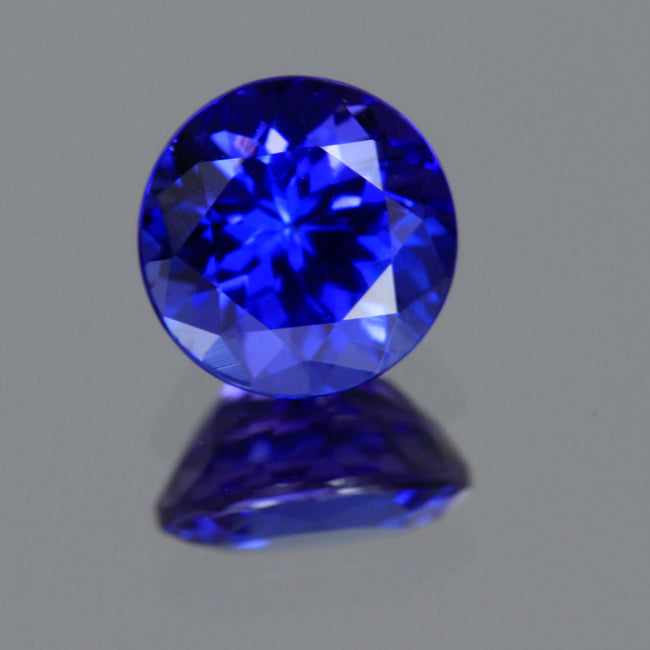On hold for Michael  Round Tanzanite 1.36 Carats