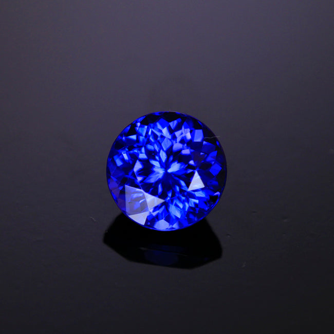 Tanzanite Round 2.40 Carats Very Blue