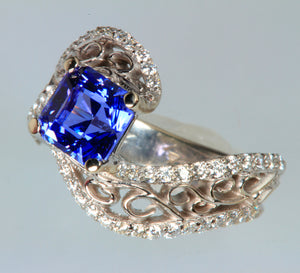 Tanzanite Ring by Christopher Michael 