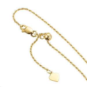 Adjustable Rope Chain 22 Inch