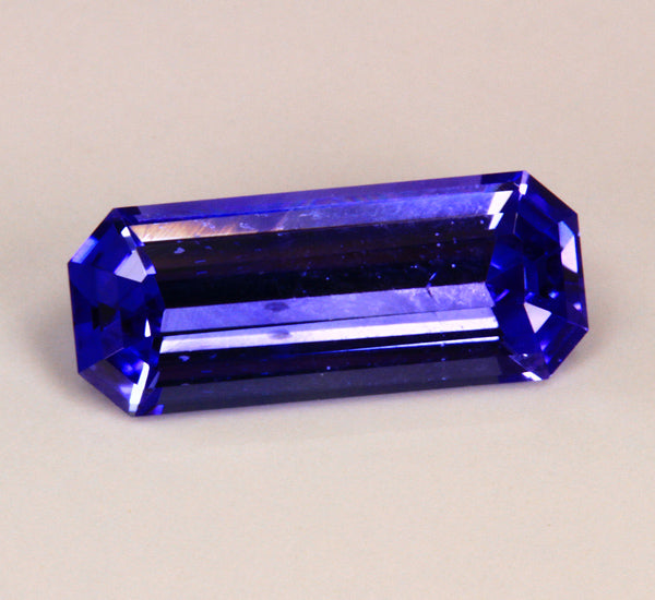 AAA Tanzanite 2.45 Carat Violet Blue Vivid Color