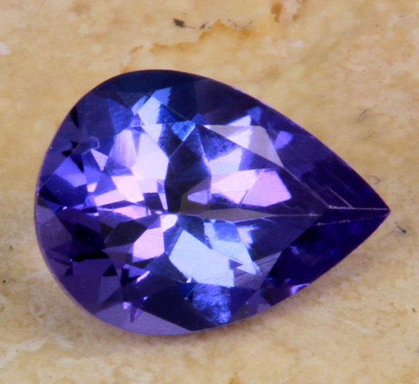 Tanzanite 1.05 Carat Blue Violet Vivid Color