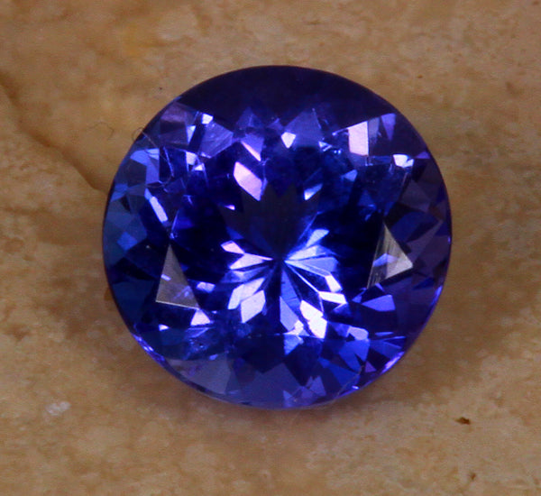 Tanzanite 1.30 Carat Blue Violet Vivid Color