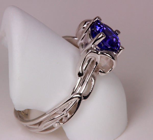 Tanzanite Ring 1.42 Carats BVV Color