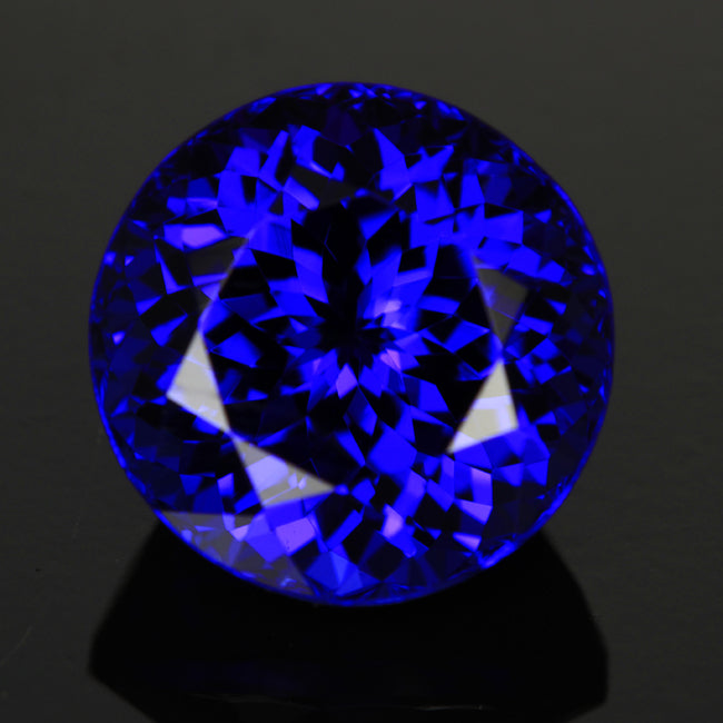 Superb Round Tanzanite 12.72 Carats