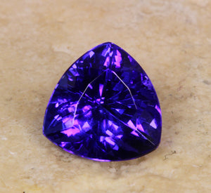 Trilliant Tanzanite 2.67 Carat BVE Color