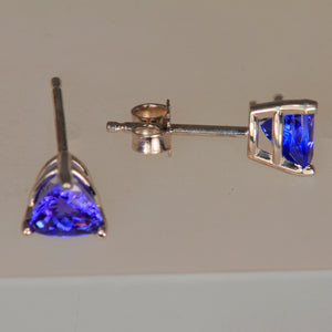 Top Color Trilliant Tanzanite Earrings 