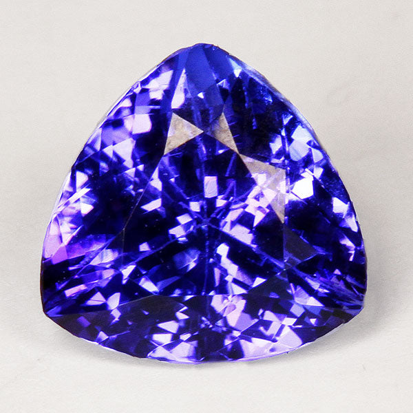 Tanzanite Trilliant Cut AAA Blue Violet Vivid Color