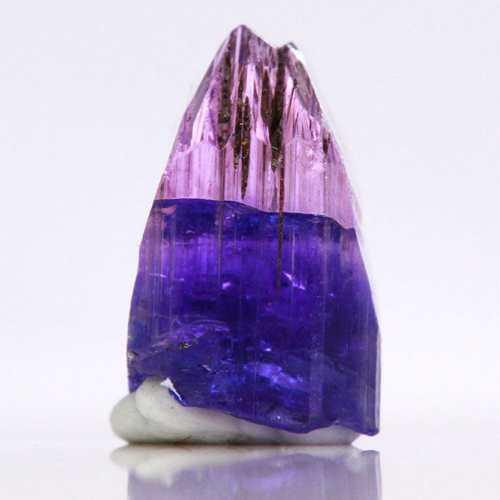 Pink and Blue Tanzanite Crystal