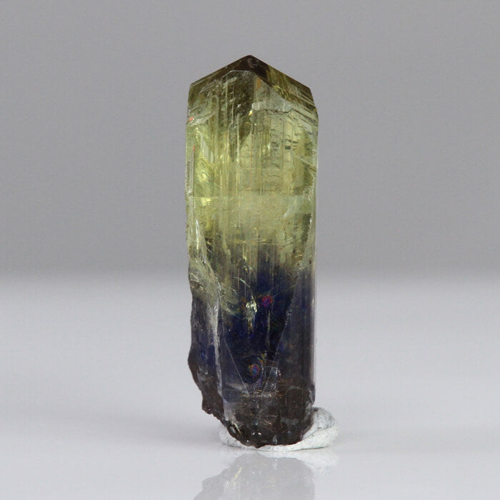 (Hold for JW) 19.51ct Fancy Bi-Color Tanzanite Crystal