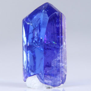 blue violet raw tanzanite crystal specimens