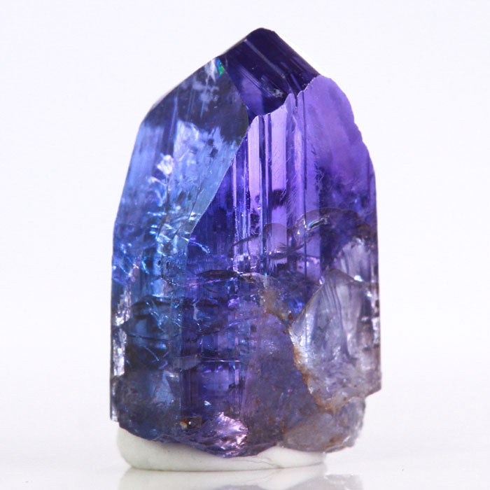 Gemmy Heated Blue Violet Tanzanite Crystal