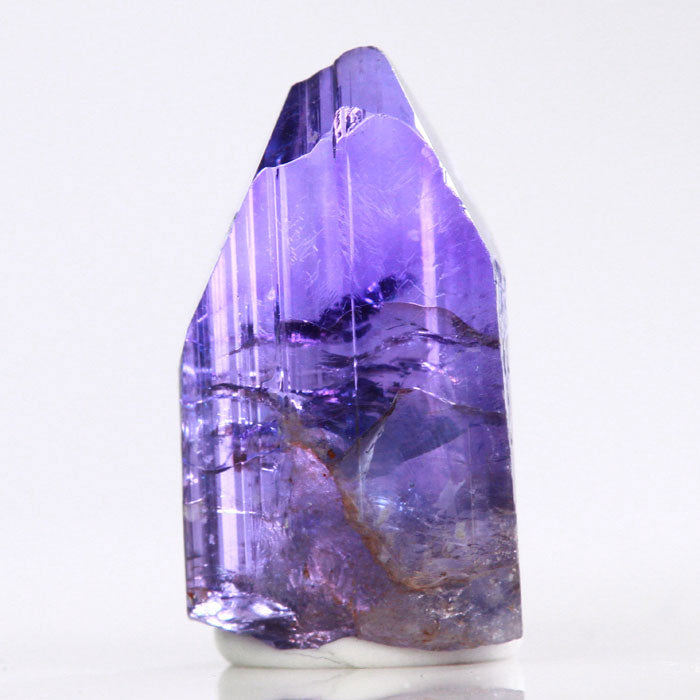 Gemmy Purple raw Tanzanite Crystal Specimen
