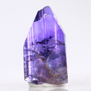 Gemmy Purple raw Tanzanite Crystal Specimen