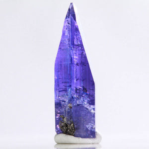 Purple tanzanite crystal raw