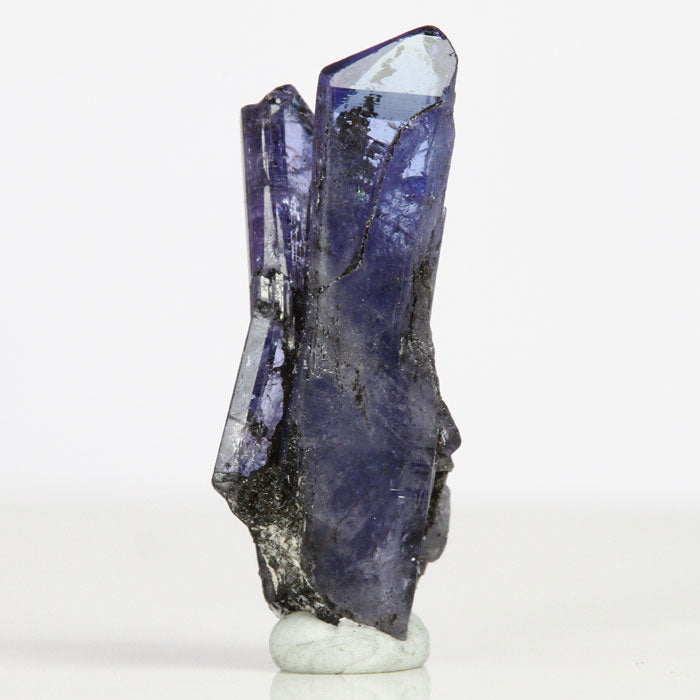 Raw Tanzanite Crystal Cluster on Matrix