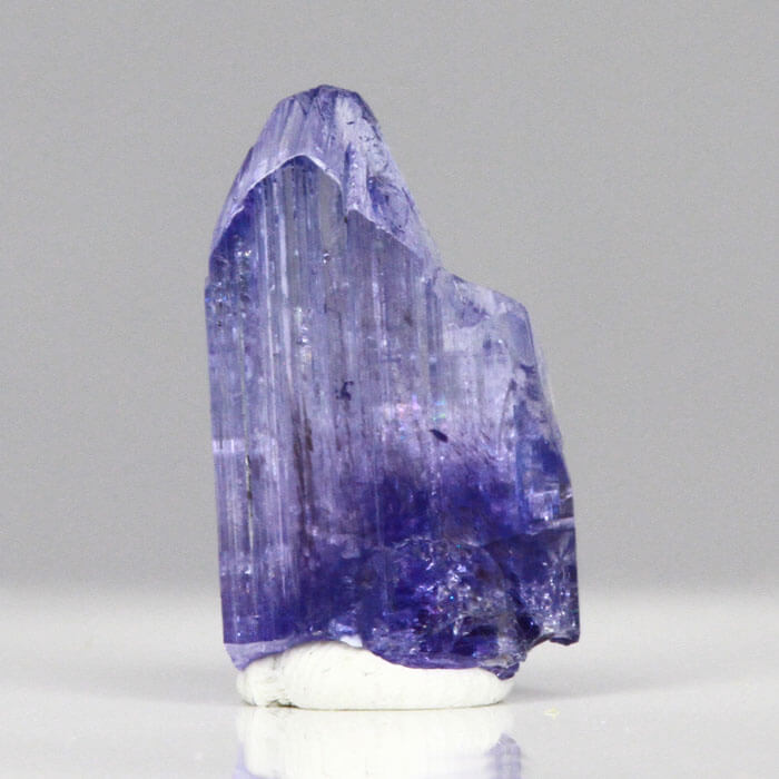 16.03ct Light Blue Violet Tanzanite Crystal