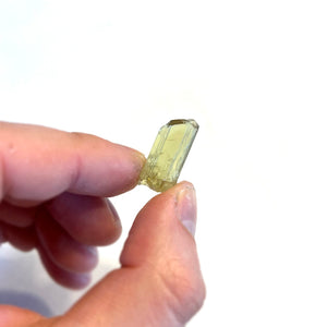 Natural Yellow Tanzanite Zoisite Crystal