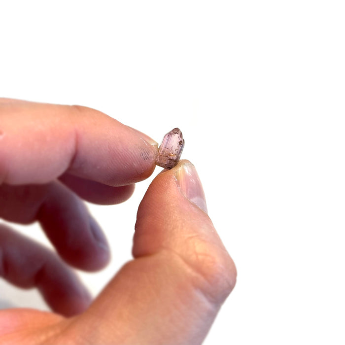 Pink Tanzanite Raw Crystal Specimen