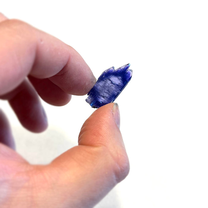 Raw Tanzanite Crystal Specimen