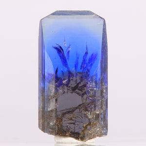Undamaged Natural Unheated Blue Tanzanite Crystal Mineral Specimen