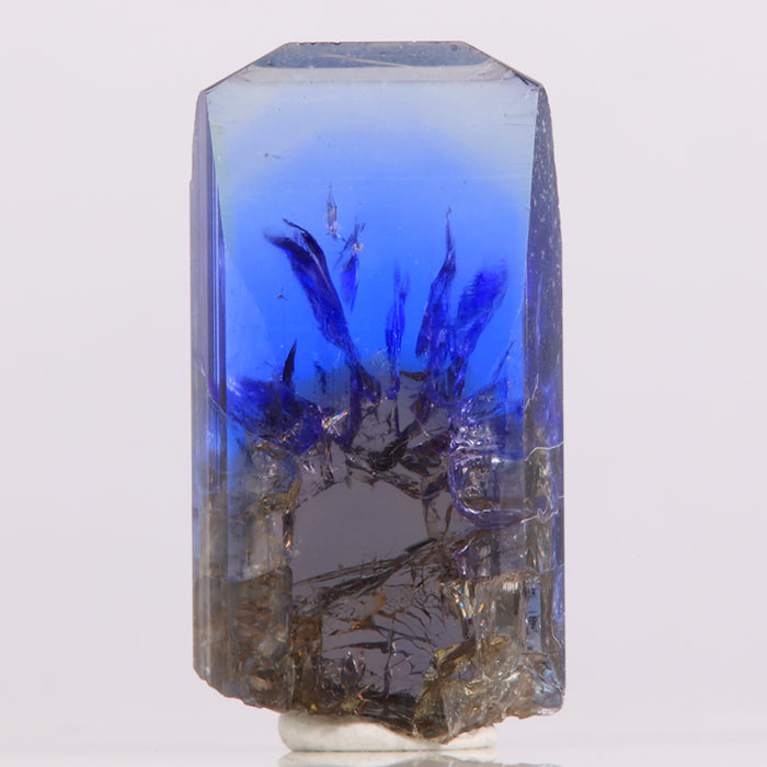 Top quality natural unheated tanzanite crystal specimen