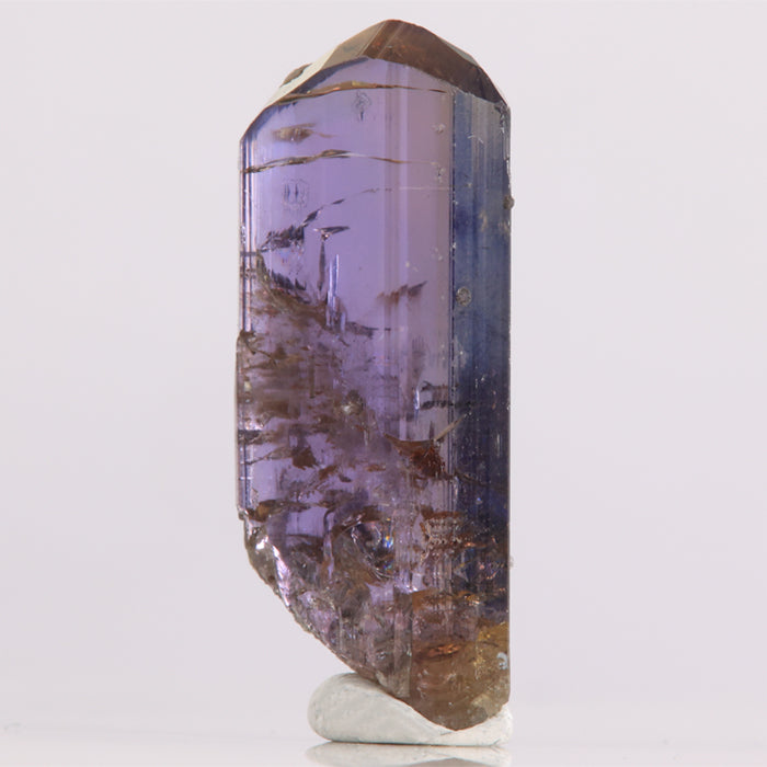 Purple Blue Natural Unheated Tanzanite Crystal Specimen