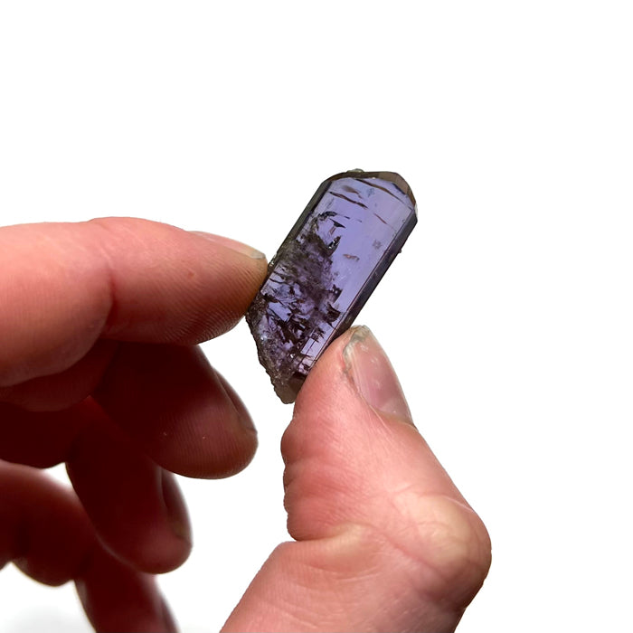 Natural Raw Unheated Tanzanite Crystal deep color